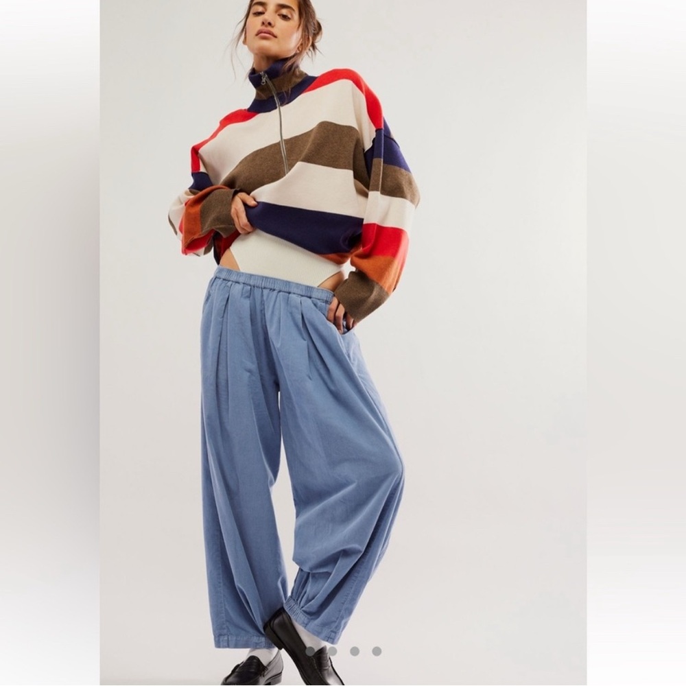 NWT Free People To the Sky Cord Parachute Pants Size Small